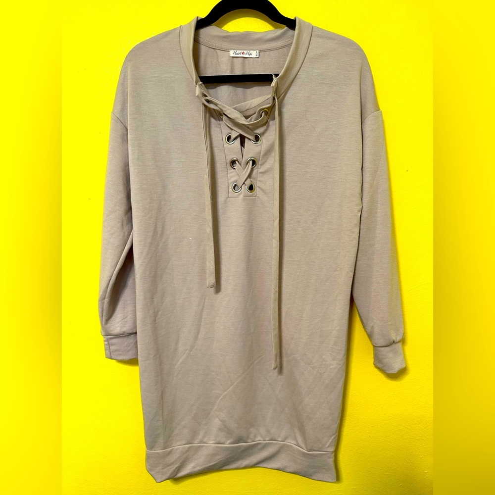 Heart & Hips tan tunic